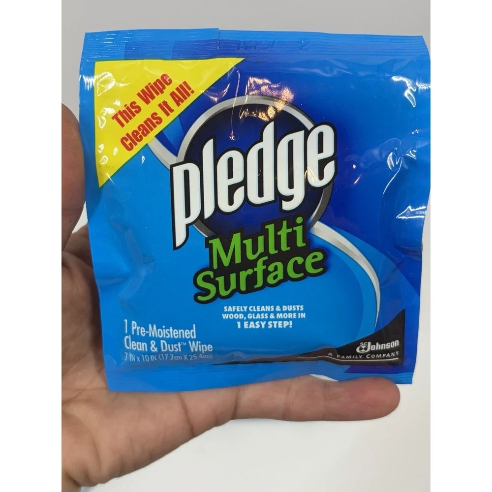 Pledge Multi Surface Clean Dust Wipes Lot of‎ 4 Boxes 12 Total Discontinued